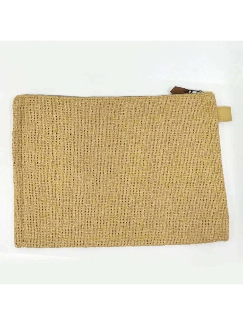 Hermes Bora Pouch MM Straw